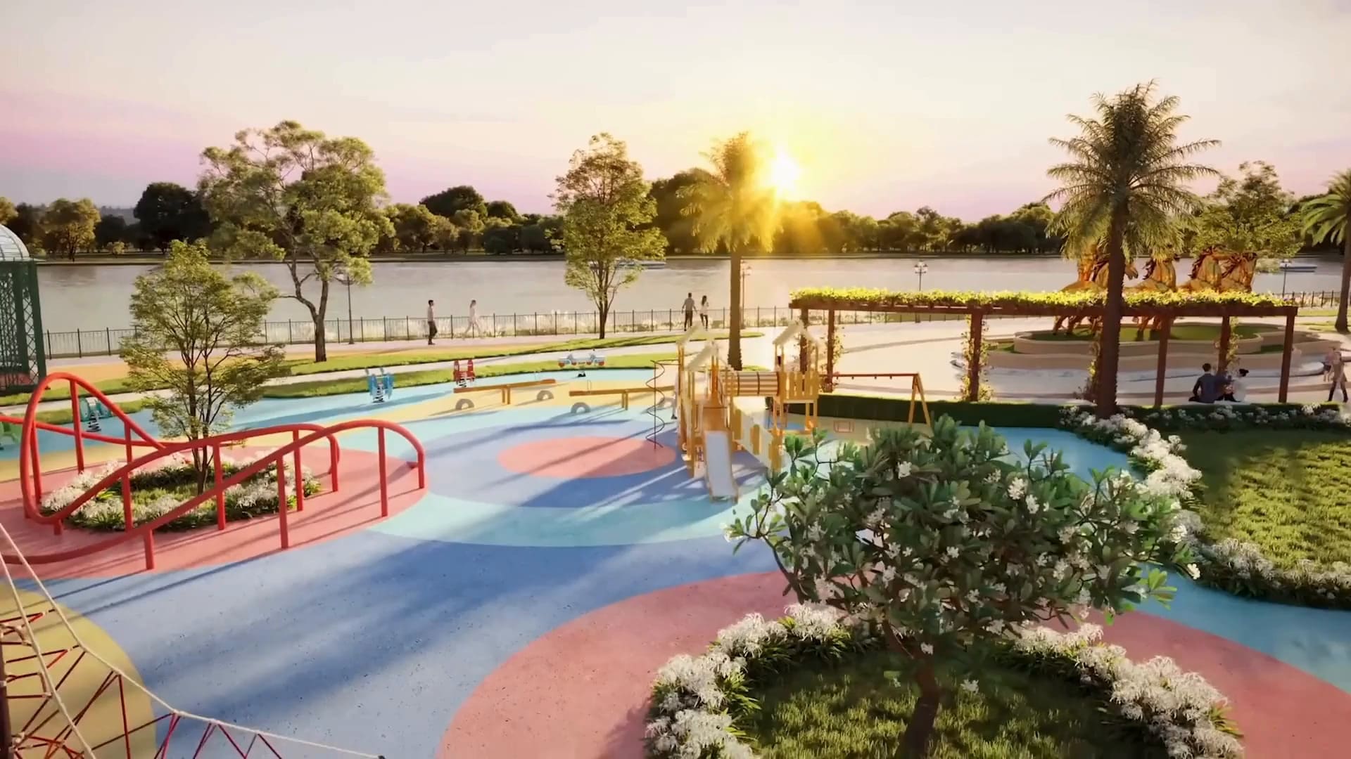 Khu vui chơi trẻ em Vinhomes Green Paradise Cần Giờ