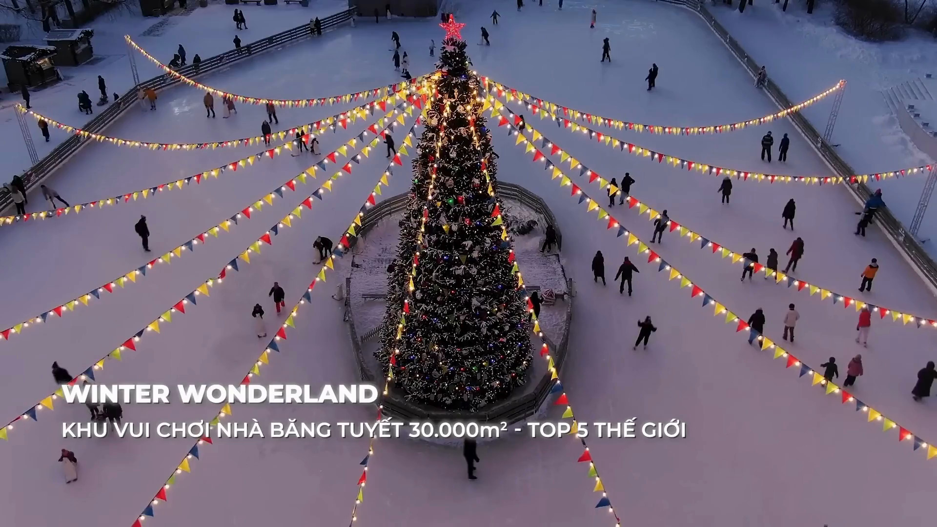 Winter Wonderland - khu vui chơi nhà băng tuyết Vinhomes Green Paradise Cần Giờ