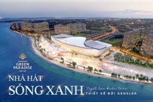 Nhà hát Sông Xanh thiết kế bởi Gensler Vinhomes Cần Giờ