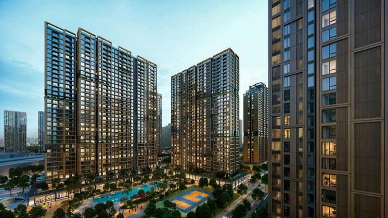 The Cityon Imperia Ocean City - NBBJ và triết lý Urban Park Residences